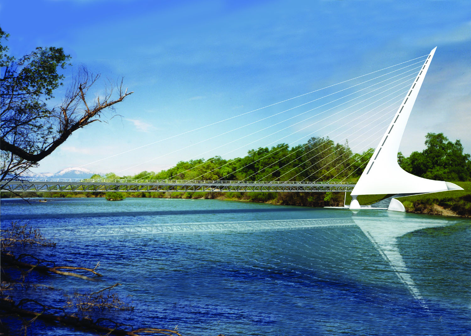 Sundial Bridge at Turtle Bay